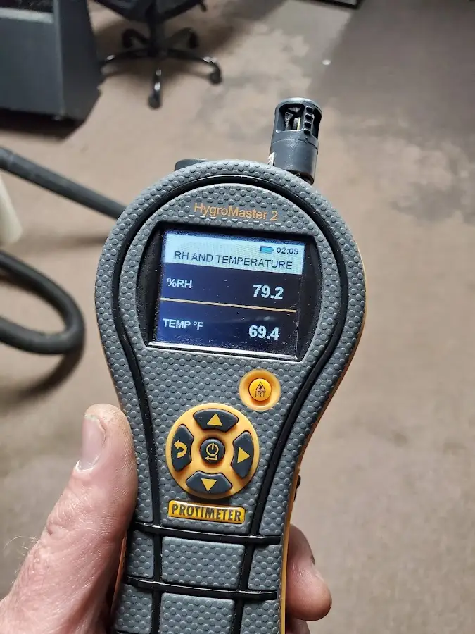 Moisture meter humidity assessment for Mold Remediation & Removal in Allendale